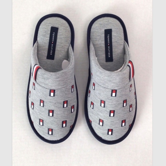 New Tommy Hilfiger Slippers Mens Size 8 - Picture 3 of 9